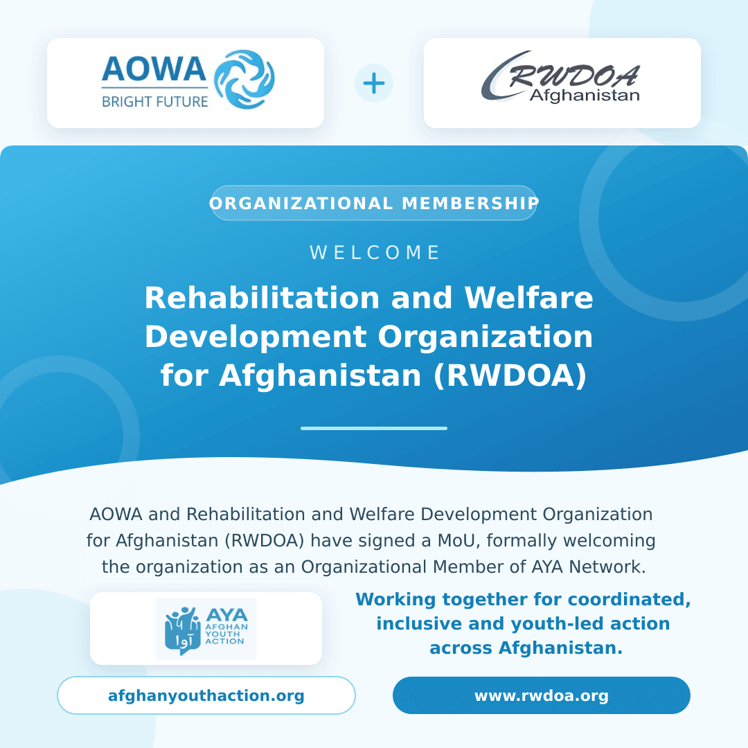 AYA Network Welcomes RWDOA as an Organizational Member